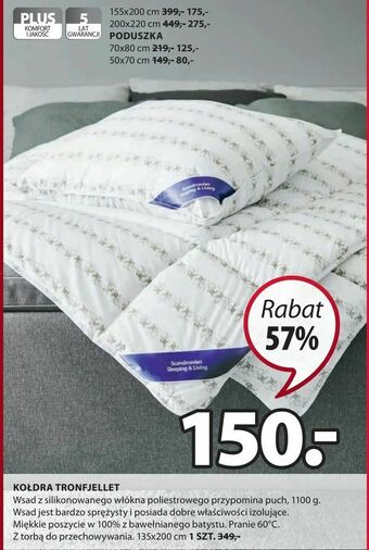 JYSK Kołdra tronfjellet oferta