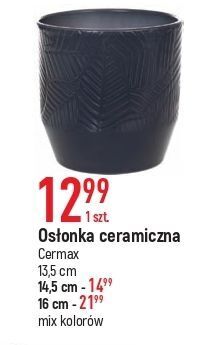 E.Leclerc Osłonka ceramiczna storczyk 13.5 cm cermax oferta