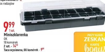 E.Leclerc Miniszklarenka z doniczkami i przykryciem 36 x 22 cm ok katarzyna ostrowska oferta