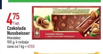 E.Leclerc Czekolada mleczna z całymi orzechami alpen gold nussbeisser oferta