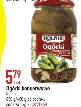 E.Leclerc Ogórki konserwowe rolnik oferta
