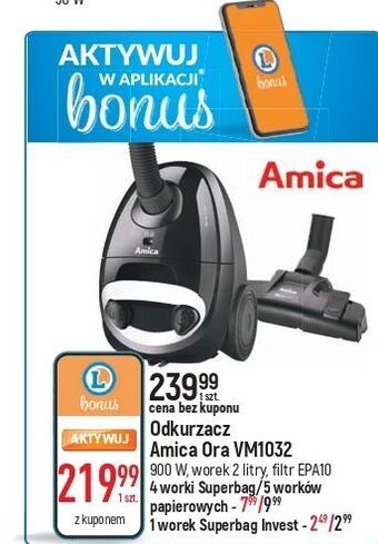 E.Leclerc Odkurzacz ora vm1032 amica oferta