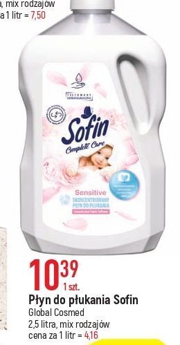 E.Leclerc Płyn do płukania senstive sofin complete care oferta
