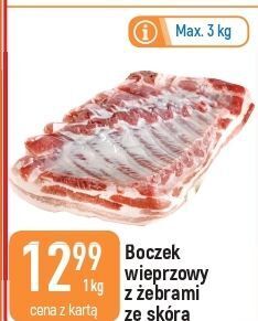E.Leclerc Boczek wieprzowy z żebrami i skórą oferta