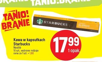 E.Leclerc Kawa starbucks blonde oferta