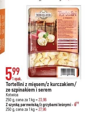 Tortelini z mięsem taverna dell' ancora