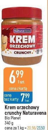 E.Leclerc Krem orzechowy crunchy naturavena oferta