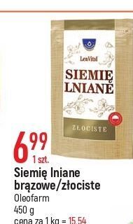 E.Leclerc Siemię lniane brązowe oleofarm oferta