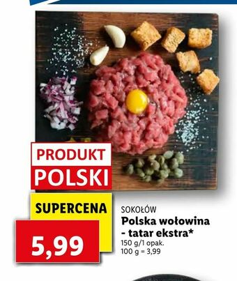 Lidl Polska wołowina - tatar ekstra oferta