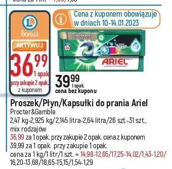 E.Leclerc Kapsułki do prania color ariel all in 1 oferta