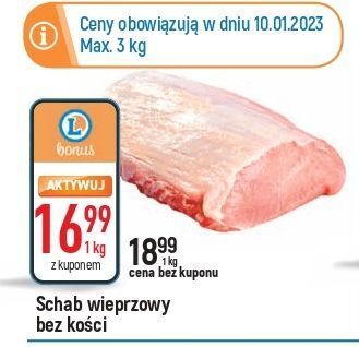 E.Leclerc Schab wieprzowy bez kości oferta