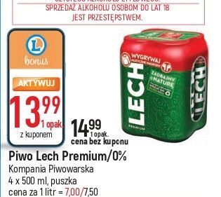 E.Leclerc Piwo lech free oferta