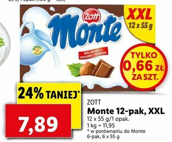 Lidl Monte 12-pak, XXL oferta