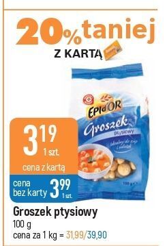E.Leclerc Groszek ptysiowy wiodąca marka epi d'or oferta