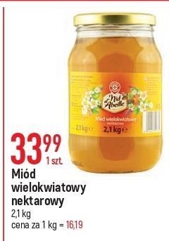E.Leclerc Miód wielokwiatowy nektarowy wiodąca marka nid d'abeille oferta