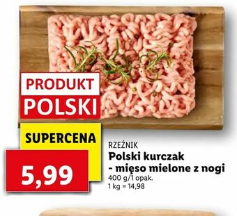 Lidl Polski kurczak - mięso mielone z nogi oferta