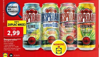 Lidl Desperados oferta