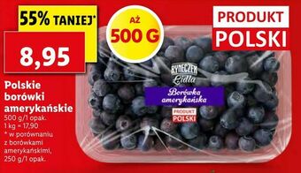 Lidl Polskie borówki amerykańskie oferta