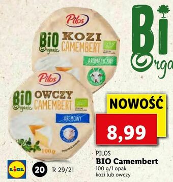 Lidl BIO Camembert oferta