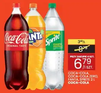 Wafelek Coca-Cola, Coca-Cola Zero, Fanta, Sprit 2l oferta