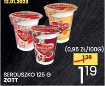 Wafelek Zott Serduszko 125g oferta