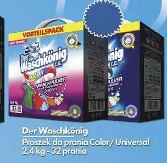 ADEKS Der Waschkonig Proszek do prania Color/Uniwersal 2,4kg-32 prań oferta