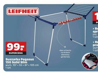 Netto Suszarka Pegasus 150 Solid Slim oferta