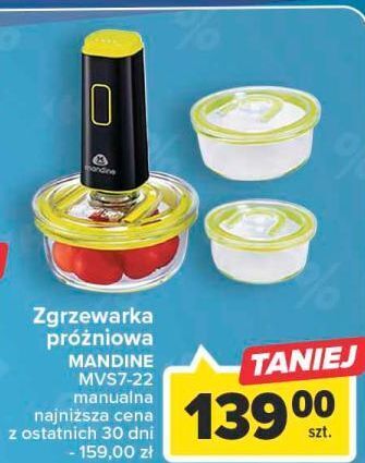 Carrefour Zgrzewarka próżniowa mvs7-22 mandine oferta