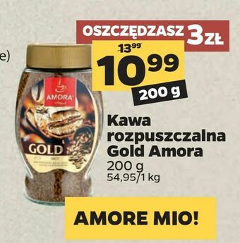 Netto Kawa rozpuszczalna Gold Amora oferta