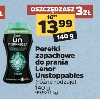 Netto Perełki zapachowe do prania Lenor Unstoppables oferta