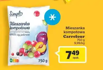 Carrefour Mieszanka kompotowa simpl oferta