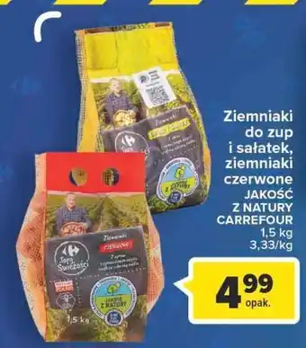 Carrefour Ziemniaki czerwone carrefour targ świeżości oferta