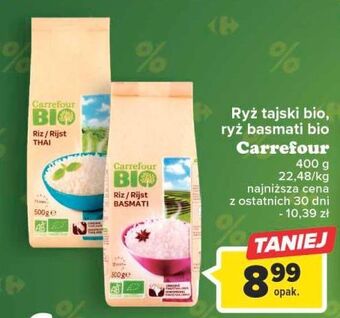 Carrefour Ryż tajski carrefour bio oferta