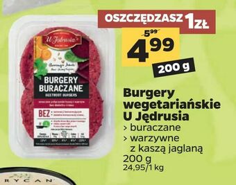 Burgery wegetariańskie U Jędrusia