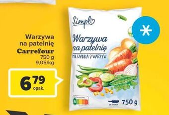 Carrefour Warzywa na patelnie simpl oferta