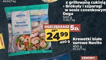 Netto Krewetki białe surowe Navito oferta