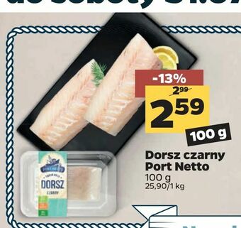 Netto Dorsz czarny Port Netto oferta