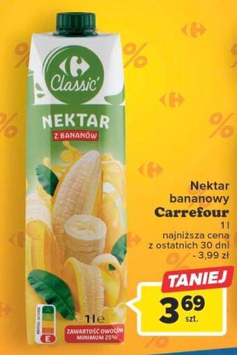 Carrefour Nektar bananowy carrefour oferta