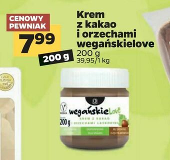 Netto Krem z kakao i orzechami wegańskielove oferta
