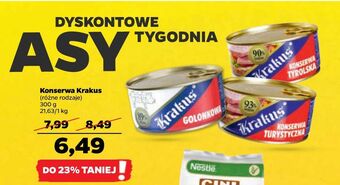 Netto Golonkowa krakus animex oferta