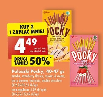 Biedronka Paluszki strawberry pocky oferta