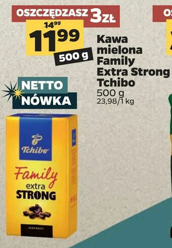 Netto Kawa mielona Family Extra Strong Tchibo oferta