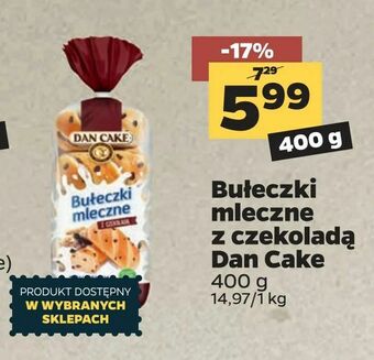 Netto Bułeczki mleczne z czekoladą Dan Cake oferta