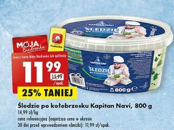 Biedronka Śledzie po kołobrzesku kapitan navi oferta