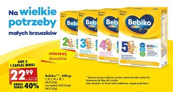 Biedronka Mleko 3r bebiko junior oferta