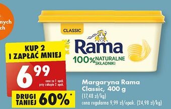 Biedronka Margaryna rama classic oferta