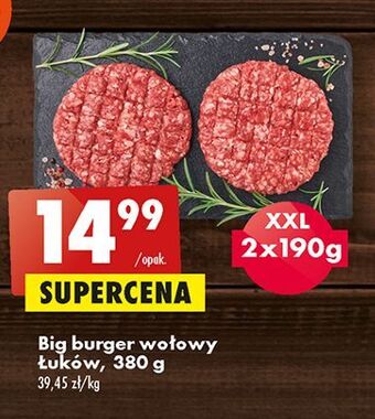 Biedronka Big burger łuków oferta