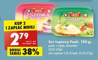 Biedronka Ser topiony emmentaler fasti oferta