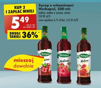 Biedronka Syrop wiśniowy herbapol oferta