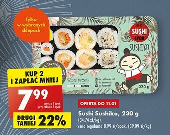 Biedronka Sushi sushiko 4you oferta